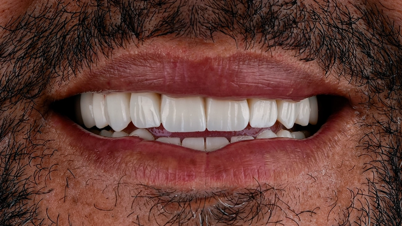 After Zirconia Crowns - Vitrin Clinic